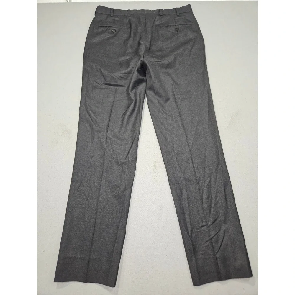 Brooks Brothers Fitzgerald Fit 2-Piece Suit Charcoal Grey Wool Sz 41L 32x32